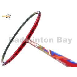 Hundred PrimeArmour 800 Dark Red Grey Badminton Racket (4U-G6) HNDRD