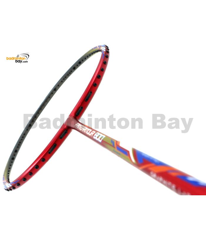 Hundred PrimeArmour 800 Dark Red Grey Badminton Racket (4U-G6) HNDRD