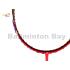 Hundred PrimeArmour 800 Dark Red Grey Badminton Racket (4U-G6) HNDRD