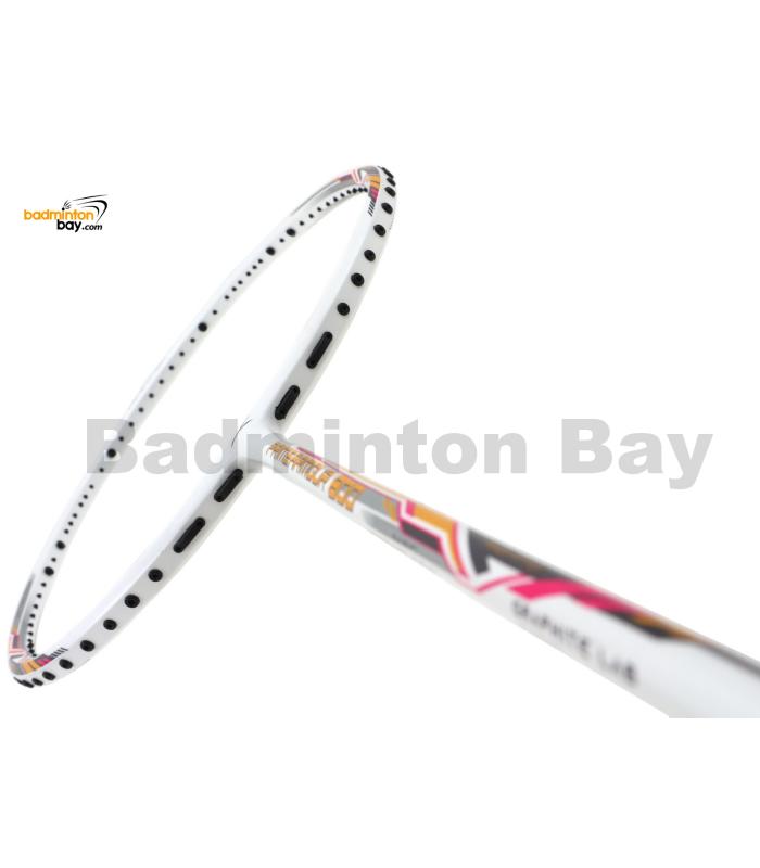 Hundred PrimeArmour 800 White Badminton Racket (4U-G6) HNDRD