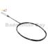Hundred Shadow Lite Black Metallic Badminton Racket (5U-G6) HNDRD