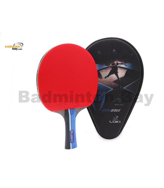 Loki X2 Star Kirin Ping Pong Bat with Bag, RXTON ITTF Rubber Table Tennis Racket Blade Paddle High Elasticity Sponge
