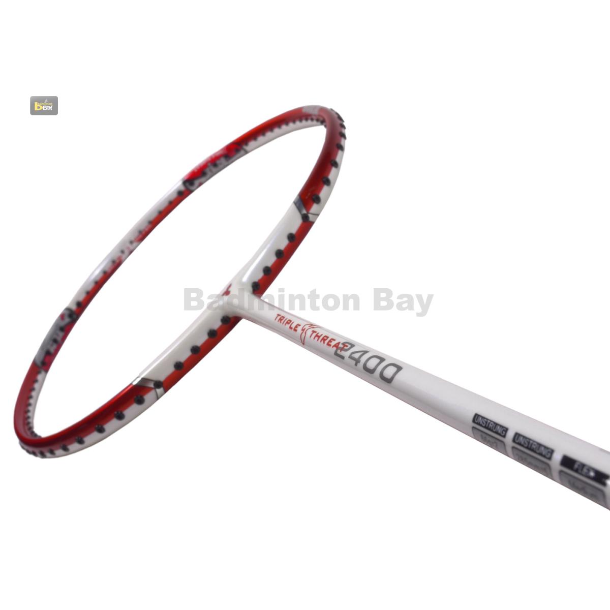 New Prince TTT Outlaw Triple Threat Turbo racket easy arm unstrung wirh cover 