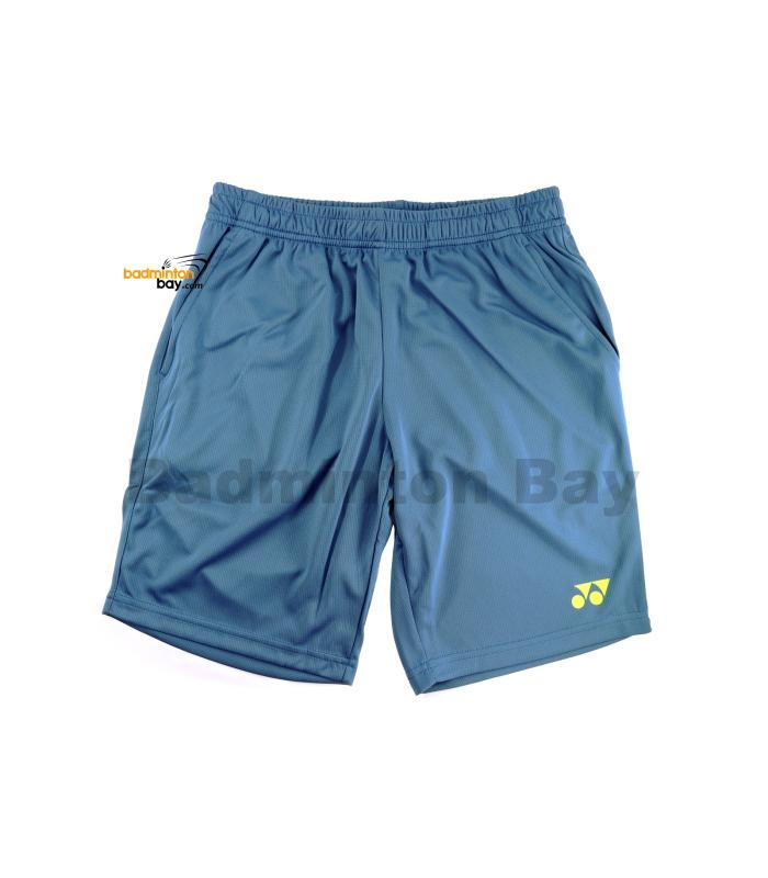 Yonex TruBreeze Quick Dry Sport Shorts Pants S092-1634-BSK19 Riverside Blue Acid Lime