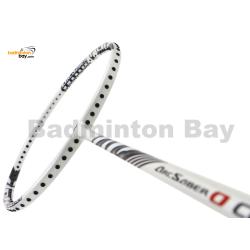 Yonex Arcsaber 0 CLEAR White Navy Badminton Racket (4U-G5)