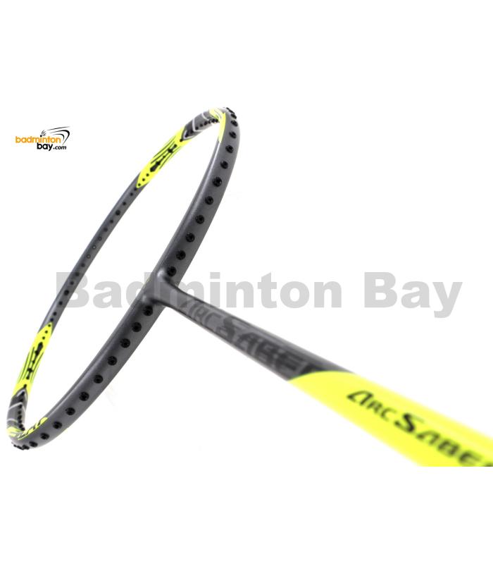 Yonex Arcsaber 7 Play Grey Yellow (Made In China)  Badminton Racket (4U-G5)