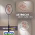 Yonex Astrox 01 FEEL White Mint (Made In China) Badminton Racket (4U-G5)