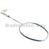 Yonex Nanoflare 001 CLEAR White Sax Blue (Made In China) Badminton Racket (5U-G5)