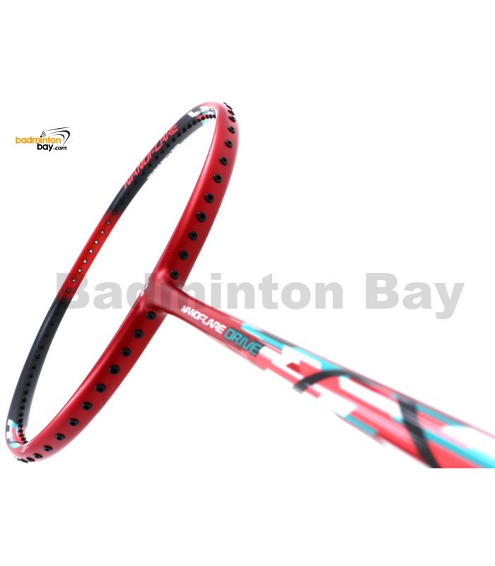 Yonex Nanoflare Drive Red Black NF-DREX Badminton Racket  (4U-G5)