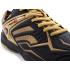 Yonex Akayu S Black Matte Gold Badminton Shoes In-Court With Tru Cushion Technology