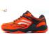 Yonex Akayu S Neon Orange Grey Badminton Shoes In-Court With Tru Cushion Technology