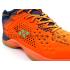 Yonex Bubble Out Vibrant Orange Badminton Shoes In-Court With Tru Cushion Technology