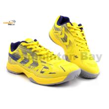 Yonex PRECISION 2 Neon Lemon/Dark Ink Badminton Shoes In-Court With Tru Cushion Technology